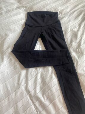 Black High-Waist Lululemon Leggings
